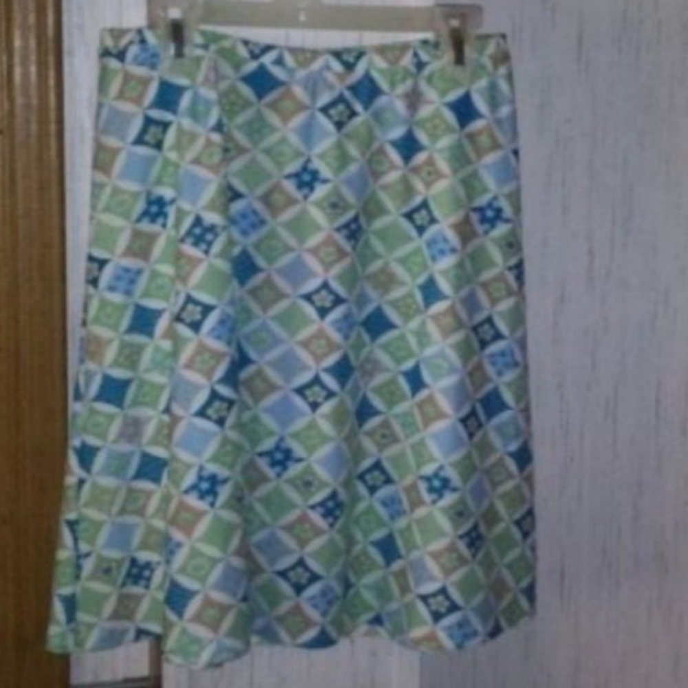 Water Patagonia Swim Skirt OutdooMulticolor Geometric Pattern Women's Skirt
